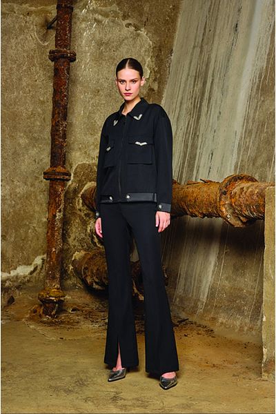 Unıquemode UW 254011   PANTALONI UNICI CU TĂIȚE