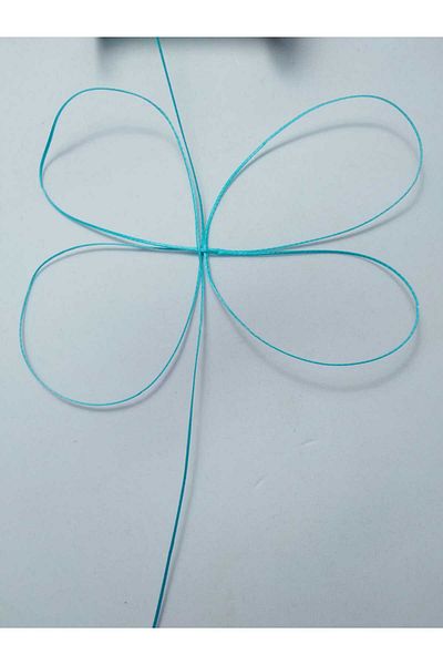 Eskişehir hobi sanat Turquoise 1.0 mm 100 Meters Waxed Rope Saddle Leather Sewing Rope Necklace Jewelry Design Rope Bracelet Rope