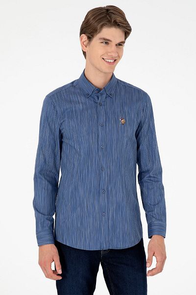 U.S. Polo Assn. ΒΑΣΗ. Polo Assn. Ανδρικό πουκάμισο
