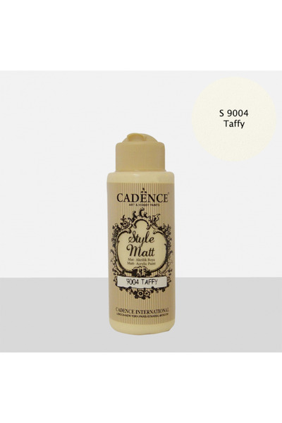 Cadence STYLE MAT AKRİLİK BOYA S-9004 TAFFY 120ML