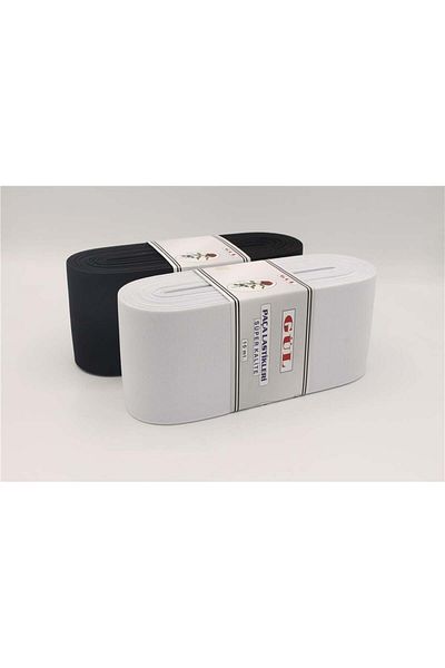 öz-iş Alb Argintiu 9 Cm Elastic pentru Rame - 10 m