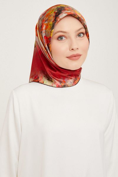 Armine Nostalgia Series Twill Silk Scarf 9043-04Nt