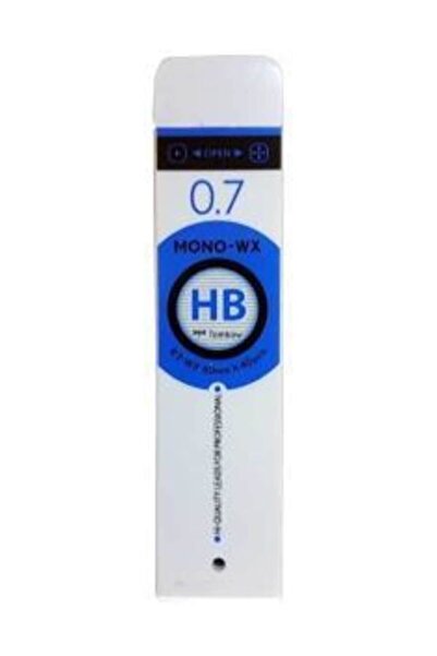 Tombow قلم رصاص احترافي Mono-wx مقاس 0.7 مم Hb 40 أنبوب
