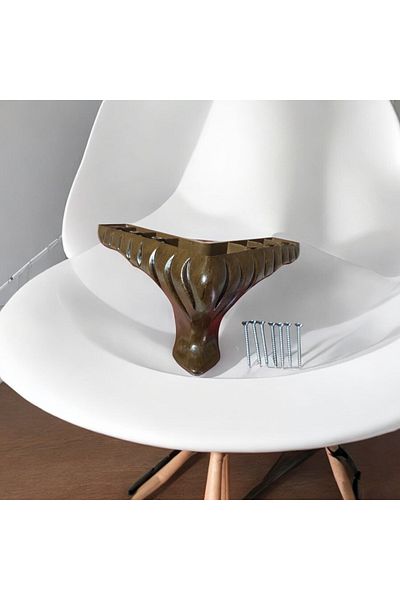 KOLDOOR Nil Brown Furniture Πολυθρόνα Chester Leg TV Στήριγμα 12 cm 1 τεμάχιο