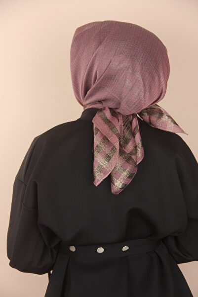 Sima Dried Rose Sima Silky Glitter Scarf