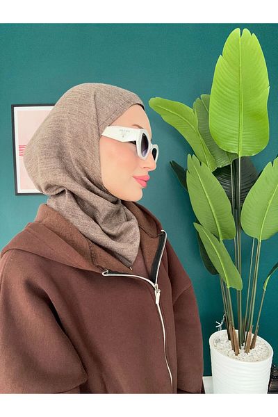 NP Plug and Go Knitwear Balaklava -Latte