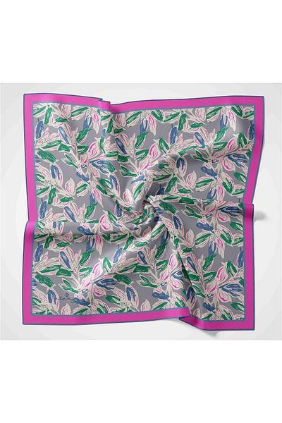 AdaSilkHouse 02 Silk Home Soft Scarf - 73055 Model