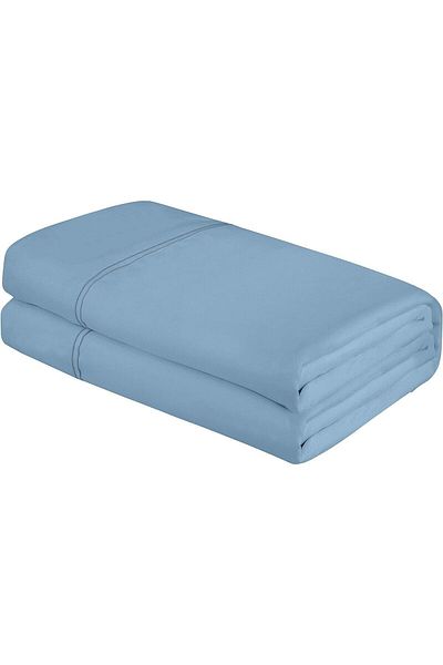 INTER Z Oversized Plain Elastic Bed Sheet Set 240X260