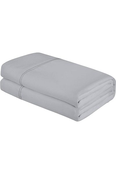 INTER Z Oversized Plain Elastic Bed Sheet Set 240X260