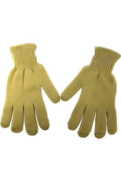 yünsü Askeri Yeşil Çift Kat Yün Eldiven