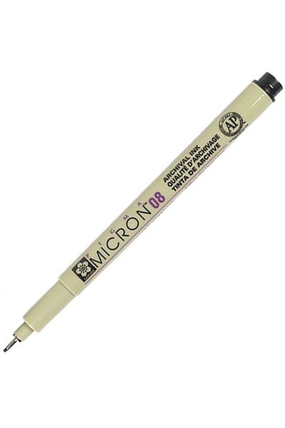 Sakura Pıgma Micron 08 Black 0.5 Mm
