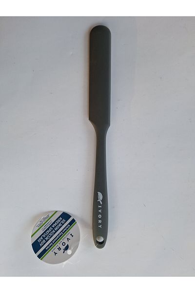 IVORY Small Thin Non-Barning Non-Stecking Silicone Cake Spoon