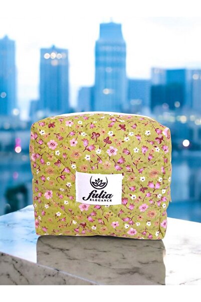 Fulia Elegance Чанта за грим | Чанта за хигиена | Чанта за санитарни продукти | Органайзер за чанта | Малка чанта за грим за пътуване