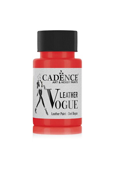 Cadence Leather Vogue Deri Boyası Lv-04 Kırmızı 50 ml