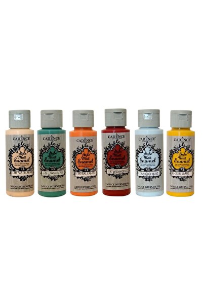 Cadence CAM VE SERAMİK BOYASI 6LI SET