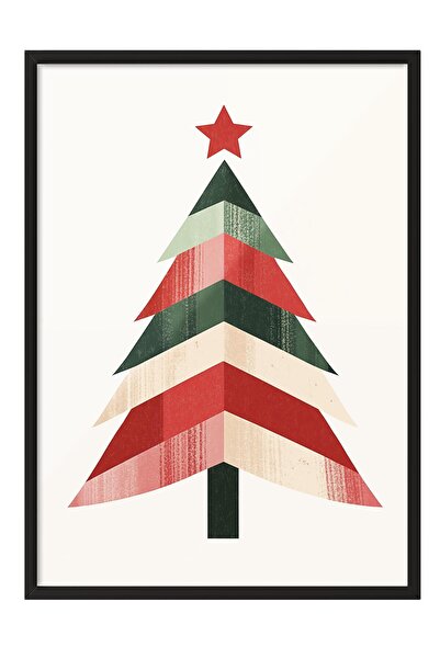 Postifull Tablou cu rama neagra, set de postere si rame, seria Comfort de Anu...