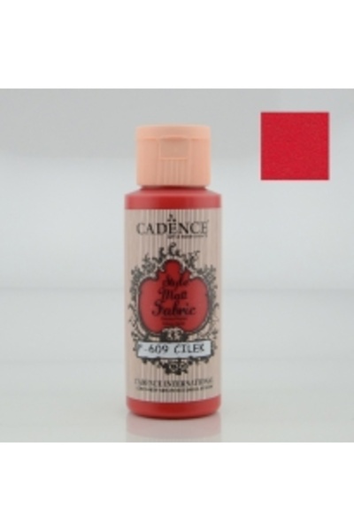 Cadence 609 Çilek Kumaş Boyası 59ML(cc)