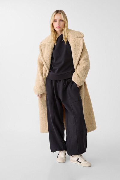 Stradivarius Cotton Balloon Fit Jogger Pants