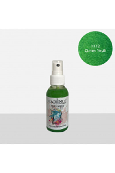 Cadence KUMAŞ SPREY BOYA 1112 ÇİMEN YEŞİLİ 100ML