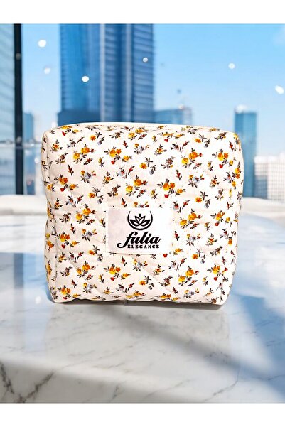 Fulia Elegance Чанта за грим | Чанта за хигиена | Чанта за санитарни продукти | Органайзер за чанта | Малка чанта за грим за пътуване