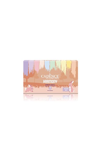 Cadence HARMONY AKRİLİK 10'LU SET PASTEL RENKLER 59ML