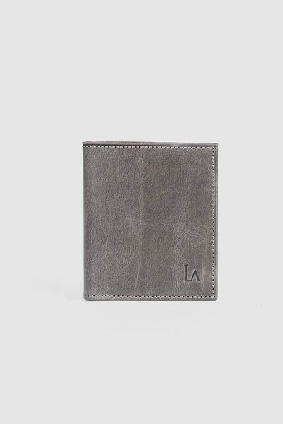 La La'Graccio Paris Ανδρικό πορτοφόλι La'Graccio Paris από γνήσιο δέρμα Crazy Grey