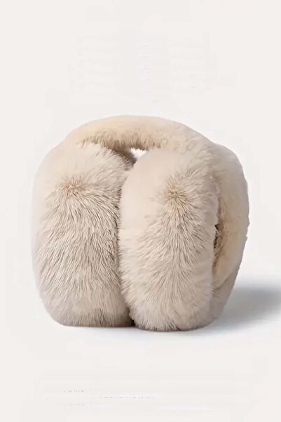 MYZİ STORE Căști pliabile de pluș, care protejează de frig, căști de iarnă din pluș moale