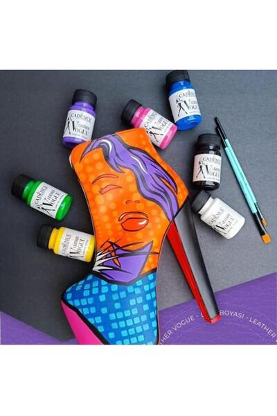 Cadence Leather Vogue Deri Boyası Lv-12 Siyah 50 ml