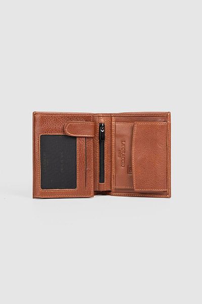 La La'Graccio Paris La'Graccio Paris Genuine Leather Men's Wallet Brown