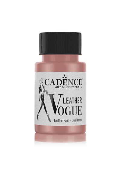 Cadence Leather Vogue Deri Boyası Metalik Lvm-06 Gül Kurusu 50 ml
