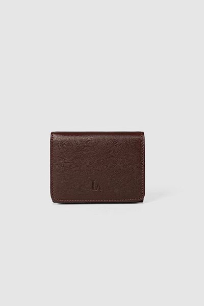 La La'Graccio Paris Мъжки портфейл от естествена кожа La'graccio Paris, кафяв