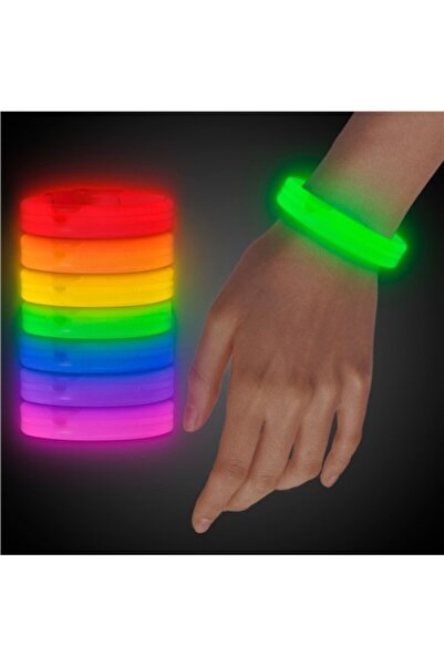 coco shopier Glow Party Highlighter Bracelet 6 Colors 6 Pieces