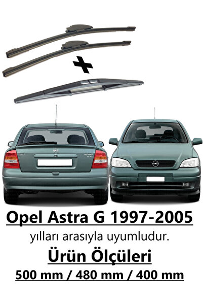 Inwells Opel Astra G 1997-2005 Ön ve Arka Muz Silecek Takımı