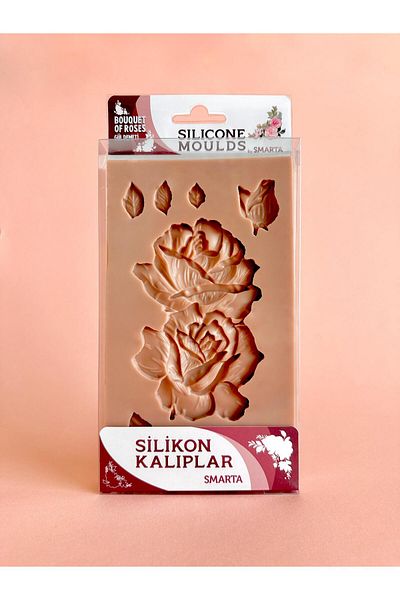 Smarta Silicone Mold / Furniture Decoration / Rose Bunch
