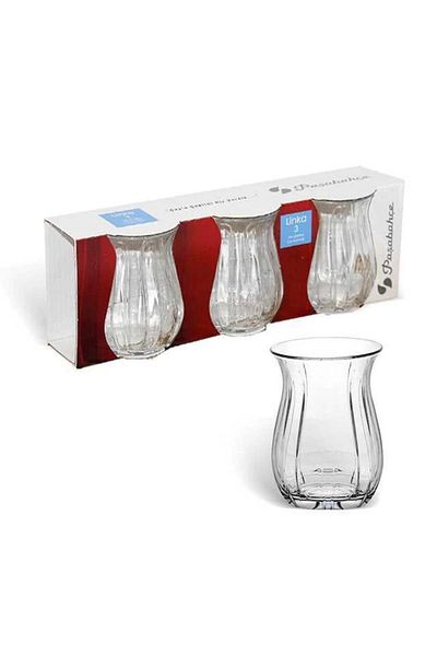 Paşabahçe 42741 3-Piece Orjin Tea Glass Set - 145 Cc Boxed