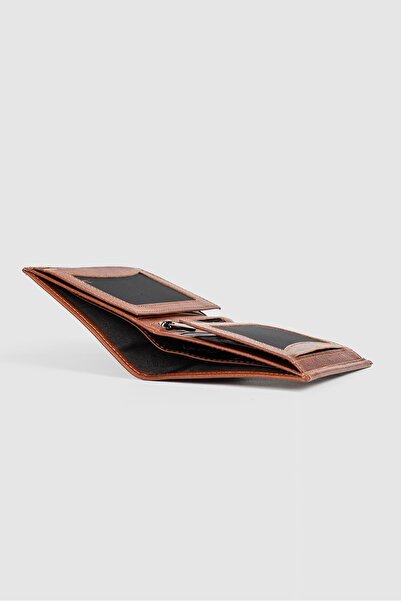 La La'Graccio Paris La'Graccio Paris Genuine Leather Men's Wallet Brown