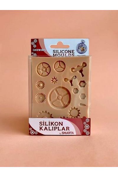 Smarta Silicone Molds Clock 100x130x15mm