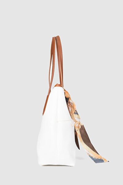 La La'Graccio Paris Geantă albă La'Graccio Paris pentru femei