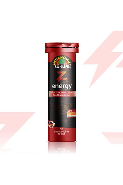 Sunlife Z-Energy - Caffeine, Taurine and Vitamin Food Supplement