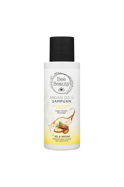 Bee Beauty 100 ml Travel Size Shampoo with Argan Extract