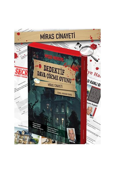 Mystic Murders Detective Case Solution Game - Case of Heritage Cinayeti, Case of Cemal Karahan