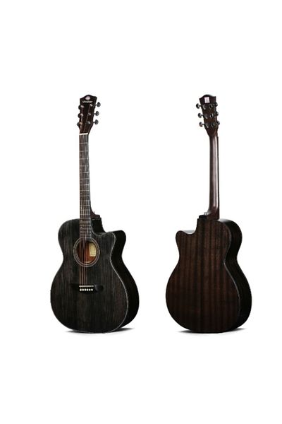 Unistar Acoustic Guitar LS-130TBK