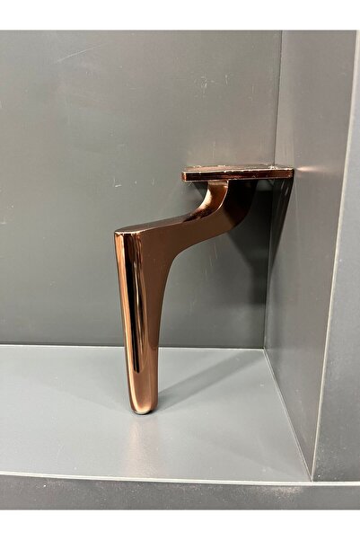 Emaks Elegant Metal Leg 14cm Rose Seat Cabinet Nightstand Dresser Modern Tv Unit Foot Furniture Pouf