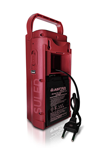 SULED Kamp Lambası Usb Şarj 6v Akülü 80 Saat - 3 gün Aydınlatma 24 Smd Led Işıldak Lamba 220v Şarj