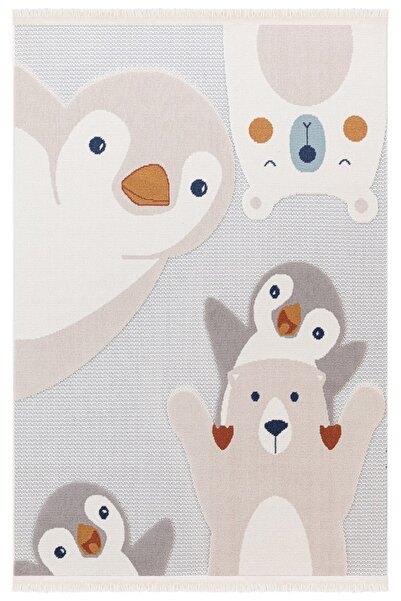 İpek Duru Halı Risby Kids 1808A Çocuk Halısı Saçaklı