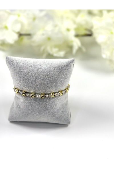 Store 316L Steel Waterway Stone Bracelet - Gold and Silver Color Options, Does Not Tarnish Feature