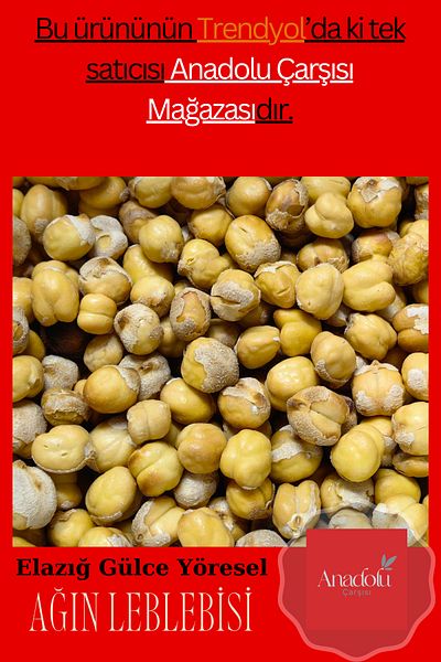 Elazığ Gülce Yöresel Potty Net's Chickpeas, Chickpeas, Snack, Nuts, Snack, Sand Roasted Net's Chickpeas 500Gr