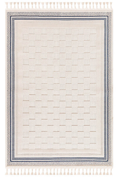 İpek Duru Halı Pien 1752A Dekoratif Saçaklı Halı