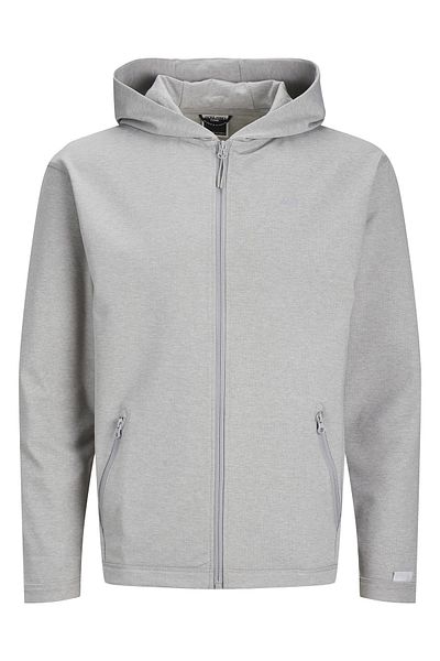 Jack & Jones Мъжки суитшърт с цип и качулка Jcocloud Sweat 12253764