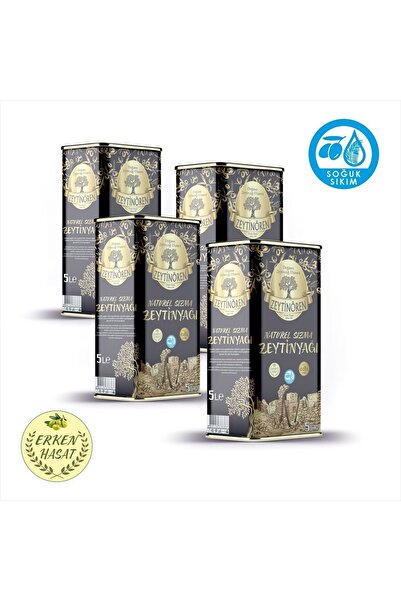 Zeytinören Soğuk Sıkım Erken Hasat 20 Litre Zeytinyağı